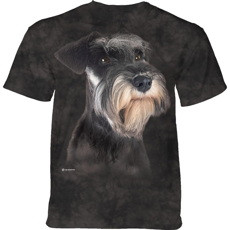Tričká s 3D potlačou Schnauzer