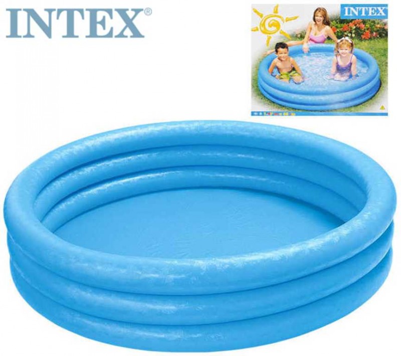 INTEX Bazén crystal 147 x 33 cm nafukovací
