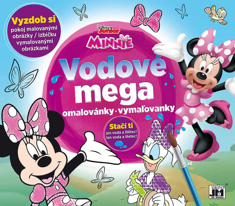 JIRI MODELS Mega maľovanky vodové Disney Minnie Mouse