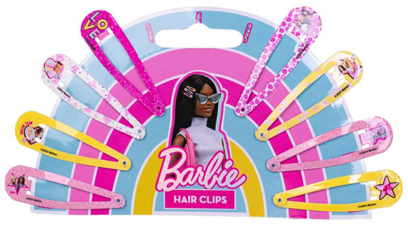 MATTEL BRB Barbie detské sponky do vlasov set 8ks mix