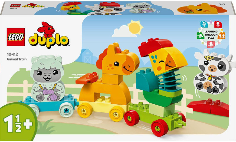 LEGO DUPLO Vláčik so zvieratkami 10412 STAVEBNICA