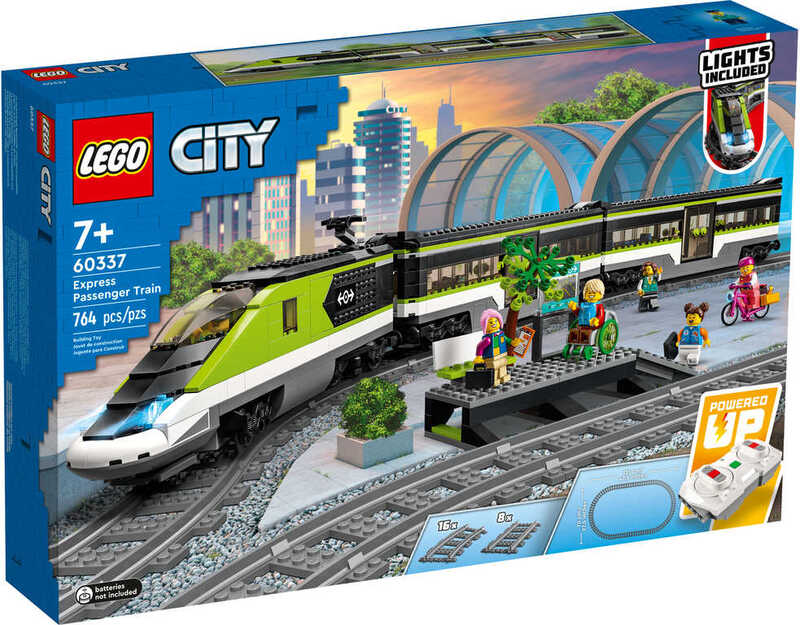 LEGO CITY Expresný vláčik na batérie Svetlo 60337 STAVEBNICE