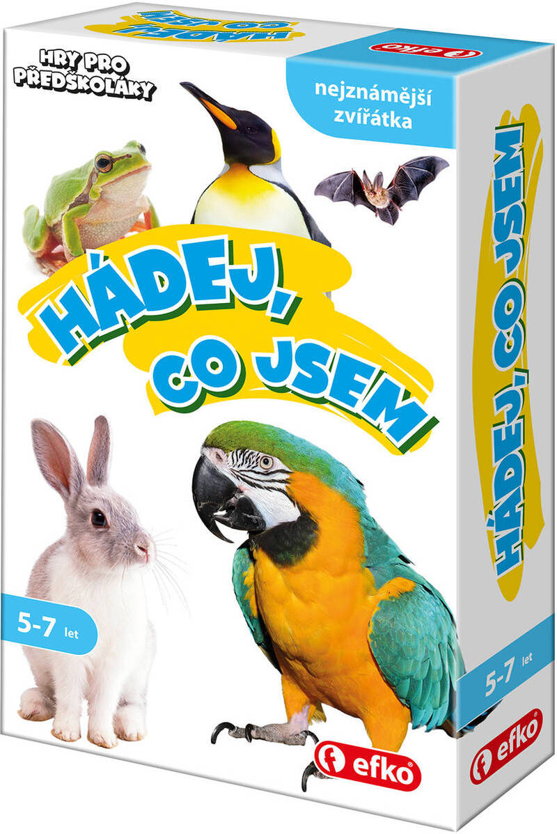 EFKO Hry pre predškolákov Hádaj, čo som *SPOLOČENSKÉ HRY*