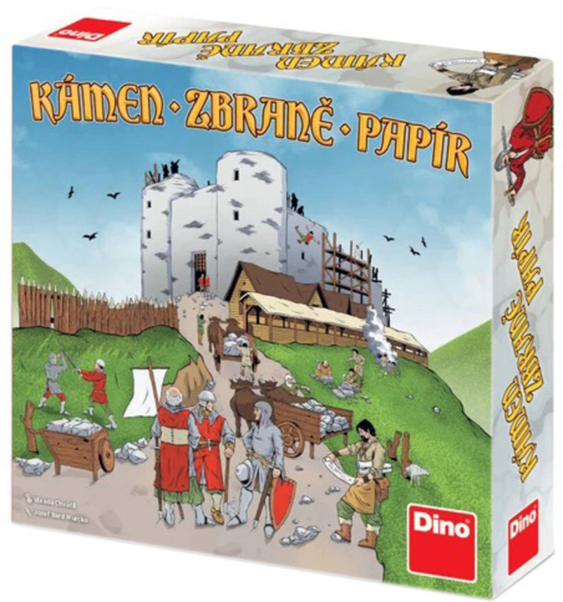 DINO Hra Kameň, zbrane, papier II. *SPOLOČENSKÉ HRY*