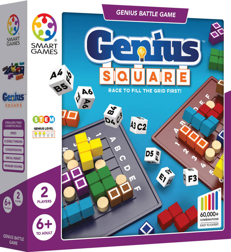 MINDOK HRA Smart Genius square logická *SPOLOČENSKÉ HRY*