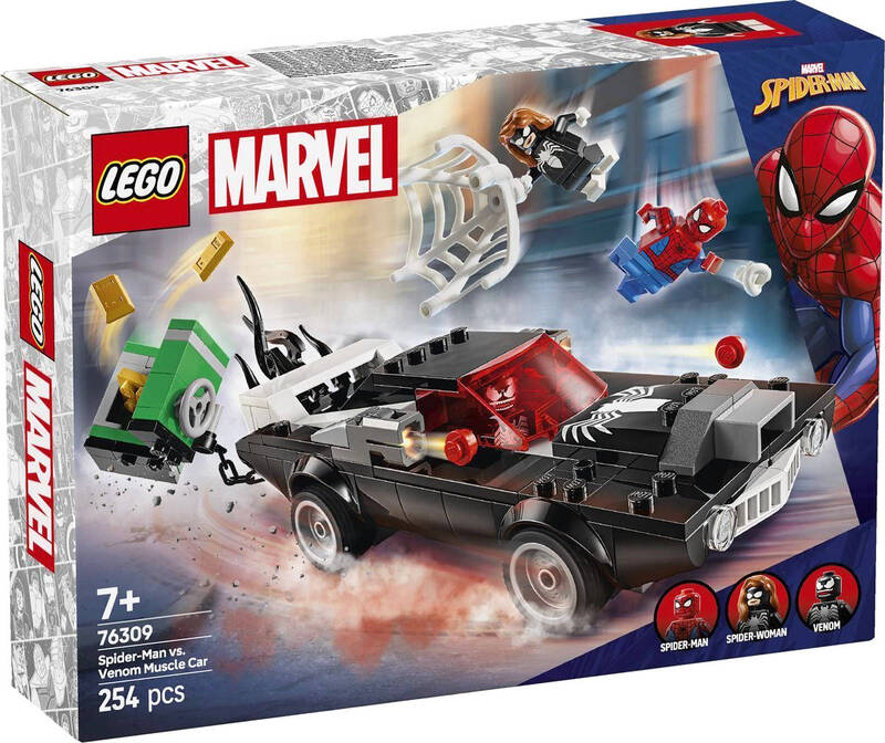 LEGO MARVEL Spider-Man vs. Venomov výkonný športiak 76309 STAVEBNICE