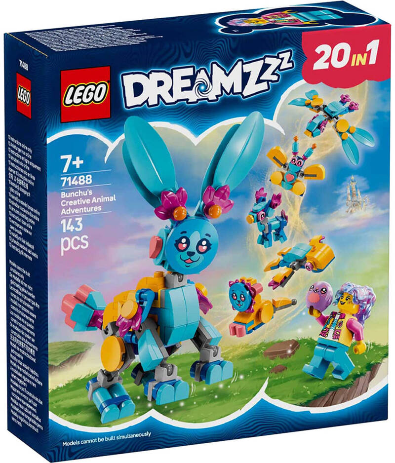LEGO DREAMZZZ Bunchu a kreatívne zvieracie dobrodružstvo 71488 STAVEBNICE