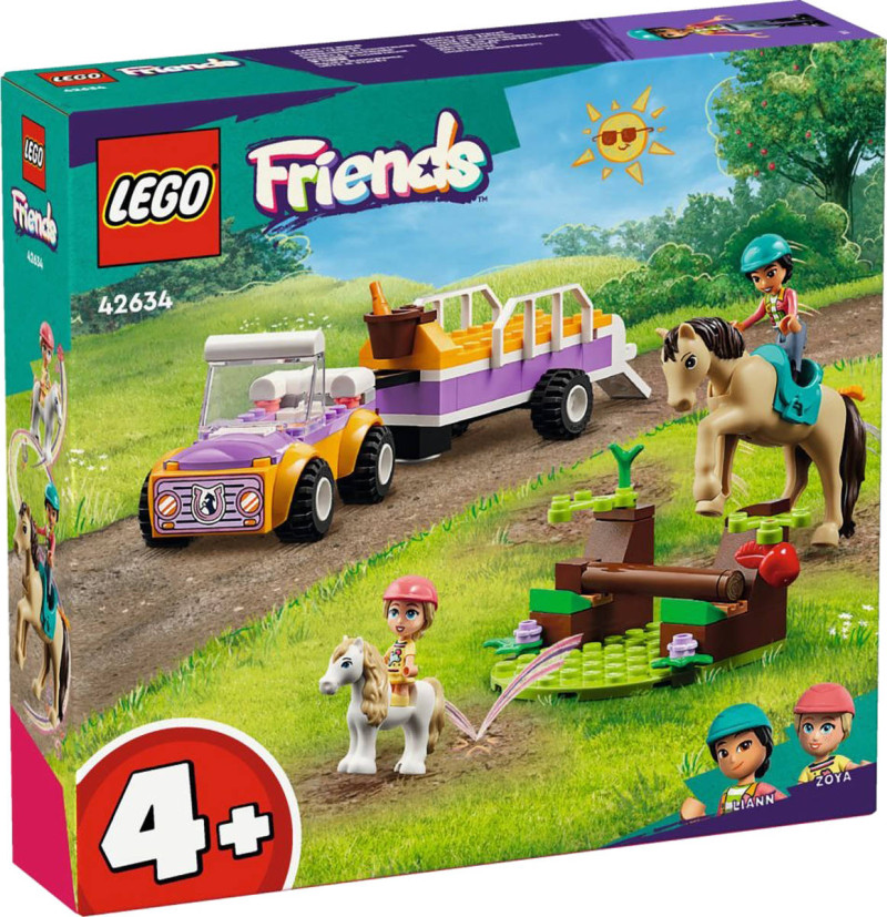 LEGO FRIENDS Príves s koňom a poníkom 42634 STAVEBNICE