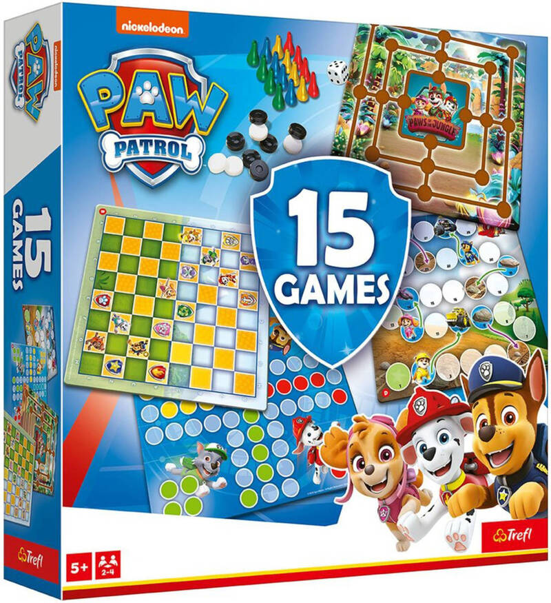TREFL Hra sada 15 hier Tlapková Patrola (Paw Patrol) *SPOLOČENSKÉ HRY*