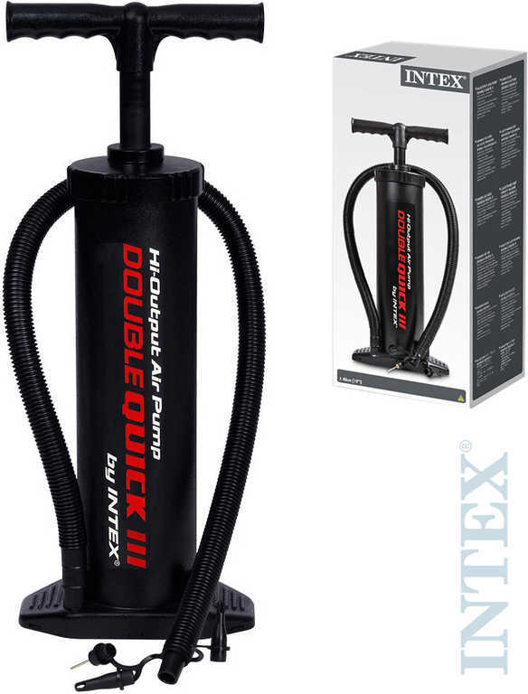 INTEX Pumpa ručná 4 tryskové nadstavce 68615