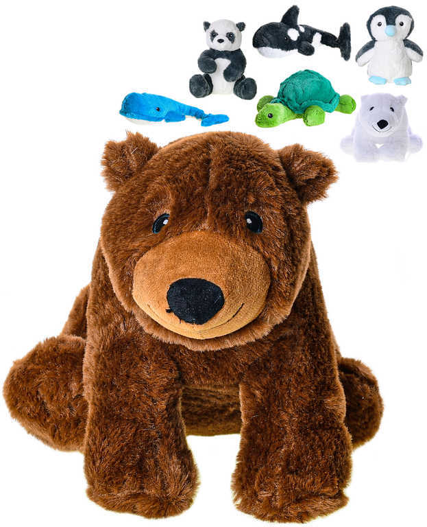 PLYŠ Ecobuddies zvieratko 25cm 7 druhov *PLYŠOVÉ HRAČKY*