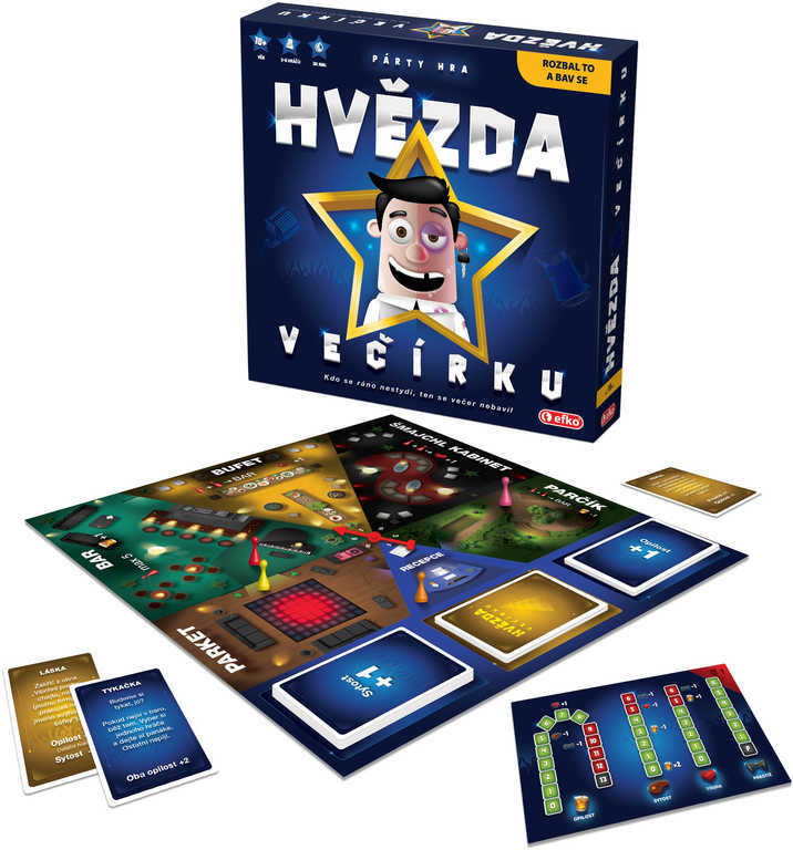 EFKO HRA Hviezda večierka pre dospelých *SPOLOČENSKÉ HRY*
