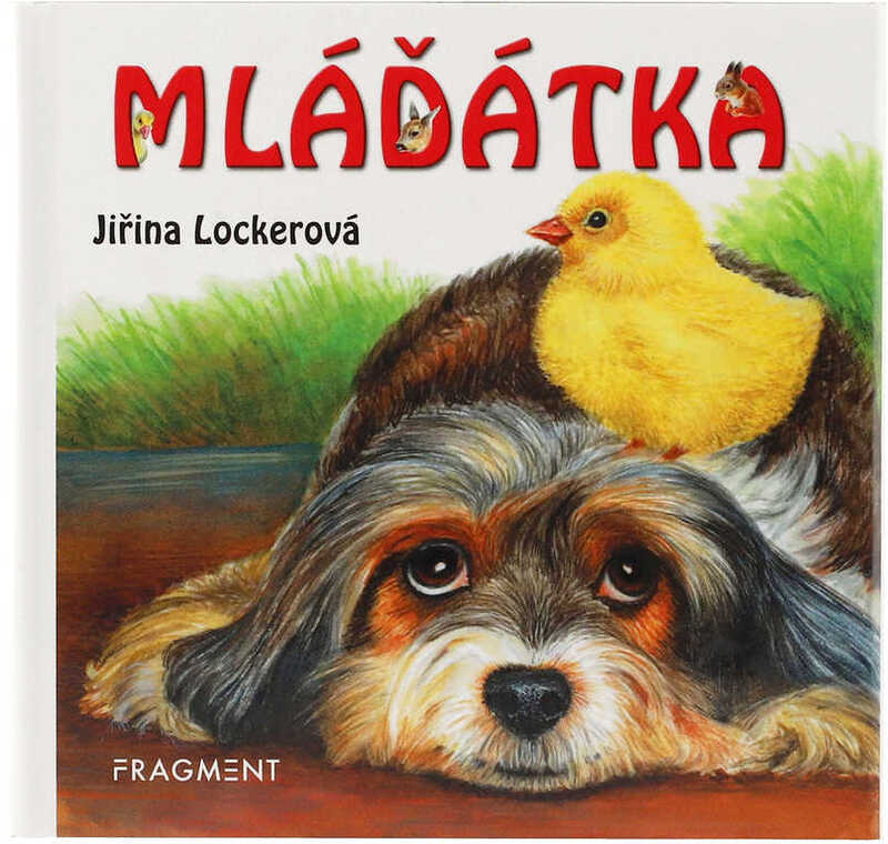 Baby detská knižka leporelo Mláďatká zvieratká 11x10cm