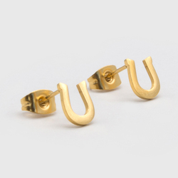 Náušnice Kuku EAR6G Horseshoe