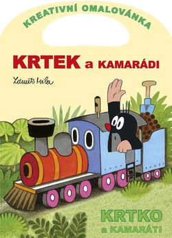 AKIM Omaľovánky do ruky A4 (Krtko) Krtko a kamaráti