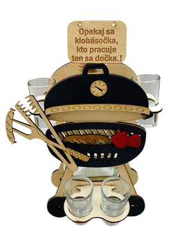 Darčekový stojan na grilovanie