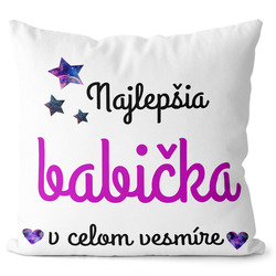 Vankúšik Najlepšia babička vo vesmíre