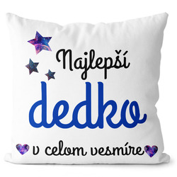 Vankúšik Najlepší dedko vo vesmíre