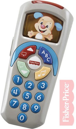 FISHER PRICE Pejskův baby ovládač naučný CZ na batérie Svetlo Zvuk