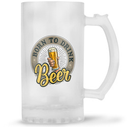 Pohár na pivo Born to drink beer