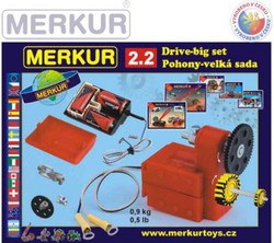 MERKUR 2.2 Pohony velké * KOVOVÁ STAVEBNICE *