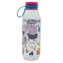 Detská fľaša na pitie Prasiatko Pepa 650ml s pútkom