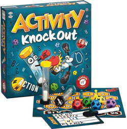 PIATNIK Hra ACTIVITY Knock Out * SPOLOČENSKÉ HRY *