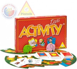 PIATNIK Hra ACTIVITY Deti * SPOLOČENSKÉ HRY *