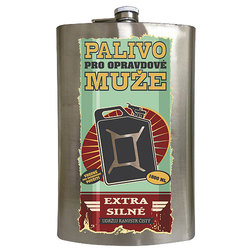 Placátka Palivo pre skutočných mužov