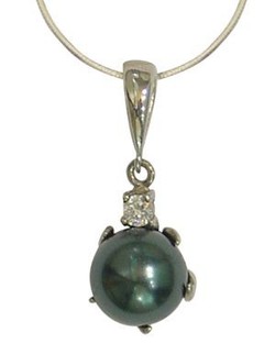 Prívesok s perlou Swarovski Carlo Romani Elegance 14