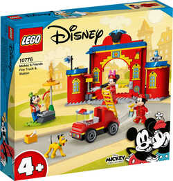 LEGO DISNEY Hasičská stanica a auto Mickeyho a priateľov 10776 STAVEBNICA