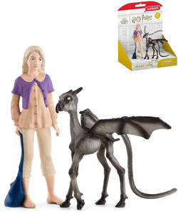 SCHLEICH Harry Potter set figúrka Lenka Láskorádová a mláďa Testrála plast