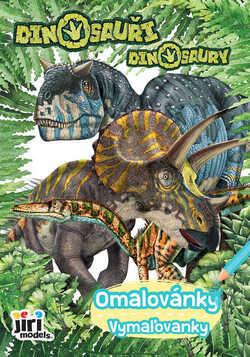 JIRI MODELS Omalovánky A5 + Dinosaury
