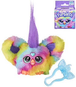 HASBRO PLYŠ Furby Furblets Electric Rave interaktívne zvieratko na batérie Zvuk