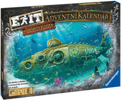 RAVENSBURGER Hra Exit Adventný kalendár Zatopená ponorka