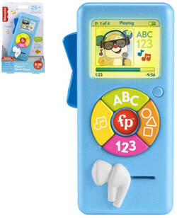 FISHER PRICE Psíkov hudobný baby prehrávač na batérie Svetlo Zvuk SK