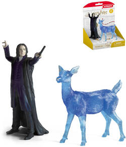SCHLEICH Harry Potter set figúrka Severus Snape + Patrón plast