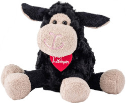 LUMPIN PLYŠ Ovečka Olivia 16cm čierna *PLYŠOVÉ HRAČKY*