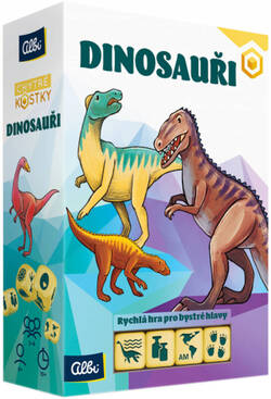 ALBI HRA Chytré kocky Dinosaury *SPOLOČENSKÉ HRY*