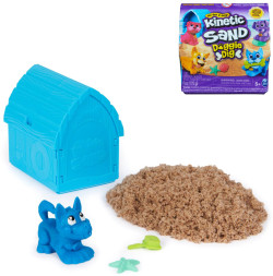 SPIN MASTER Kinetic Sand psík v búde herný set kinetický piesok 4 druhy