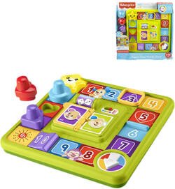 FISHER PRICE Psíkova zábavná baby hracia doska na batérie Svetlo Zvuk