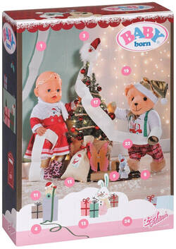 ZAPF BABY BORN Adventný kalendár 24 okienok