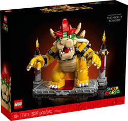 LEGO SUPER MARIO Všemocný Bowser pre dospelých 71411 STAVEBNICA