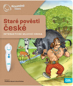 ALBI Kúzelné čítanie Kniha interaktívna Staré povesti české