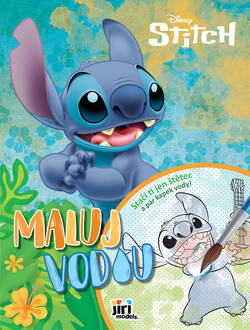 JIRI MODELS Maľuj vodou A4 Stitch omaľovánky