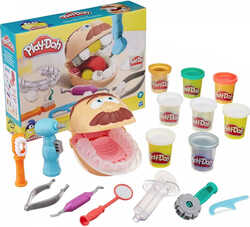HASBRO PLAY-DOH Zubár Doktor Drill and Fill set modelína s nástrojmi