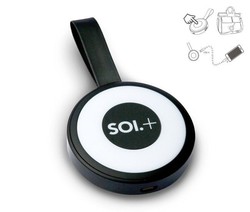 SOI black - automatické svetlo a záložný zdroj 500 mAh pre dobíjanie mobilov