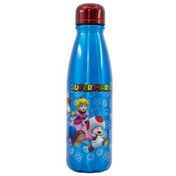 Denná hliníková fľaša 600 ml - Super Mario