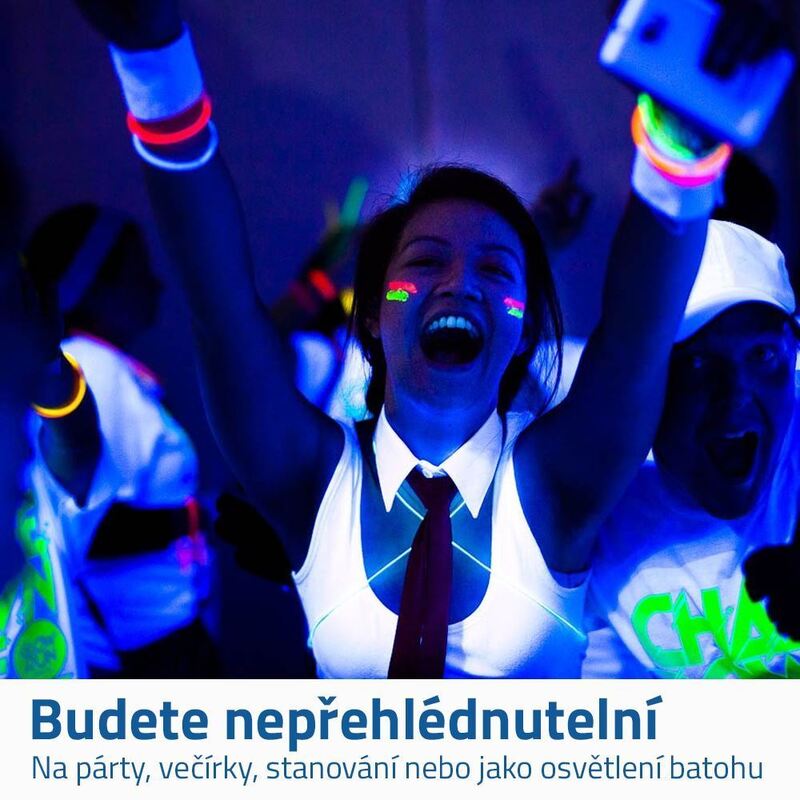 Svietiace tyčinky LightStick 100 ks