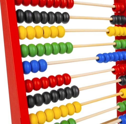 Drevené počítadlo Abacus pre deti